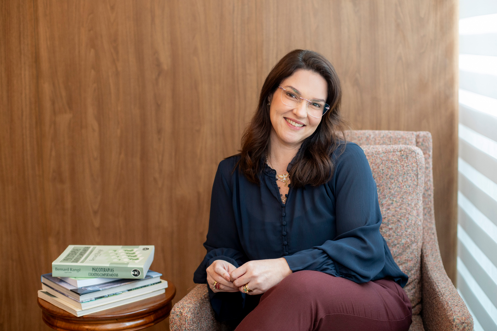 Anna Marchesini, psicóloga responsável pelo grupo
