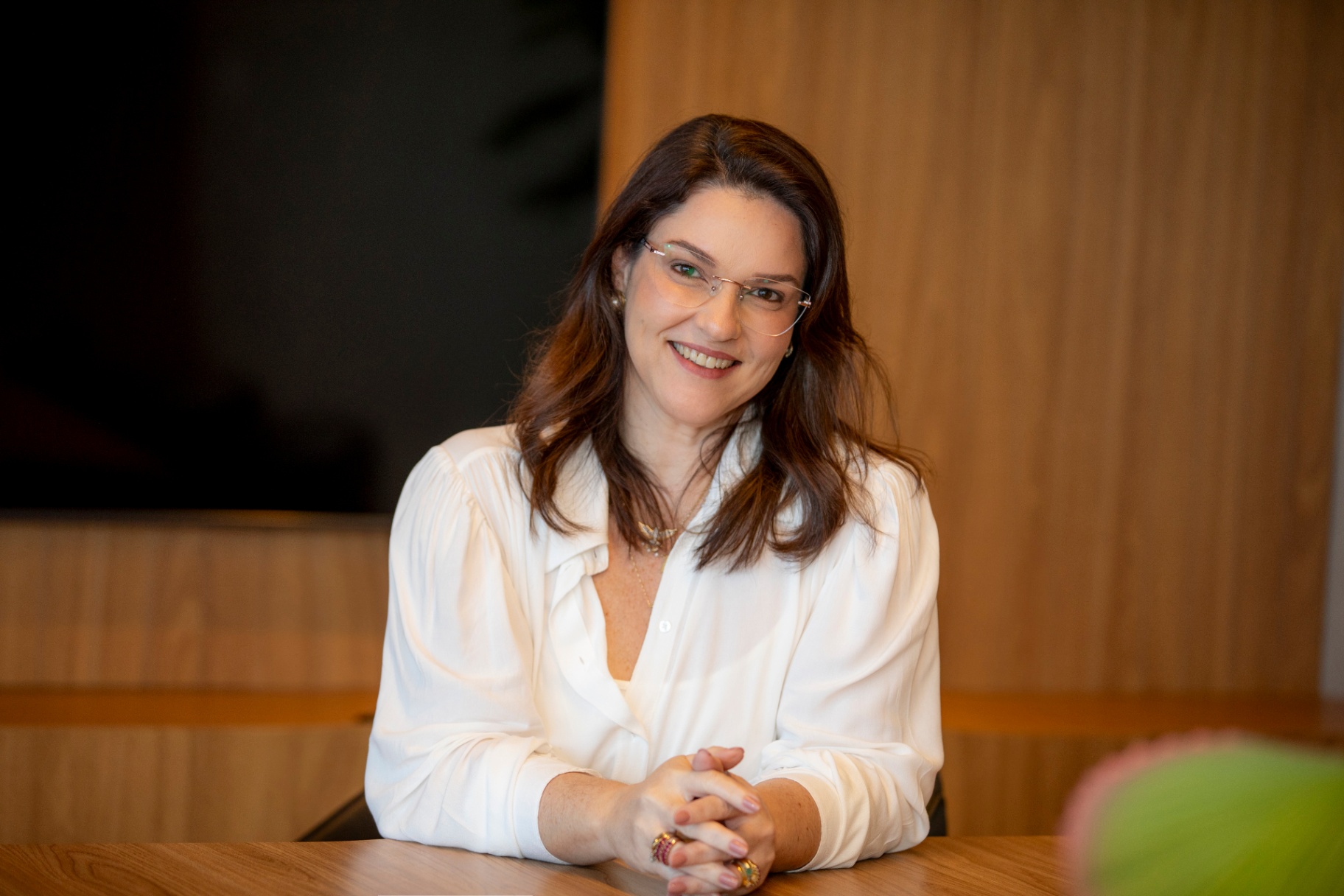 Anna Marchesini em atendimento